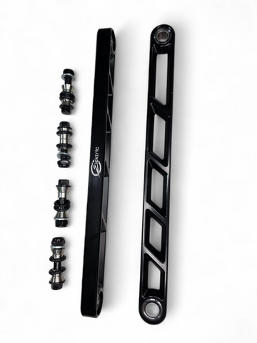 Elektric Offroad 2024+ Can Am Maverick R Rear Sway Bar Links Anodized Black - RVSPA0004-B