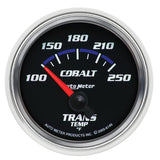 Autometer Cobalt 2-1/6in 100-250 Degree F Transmission Temperature Gauge - 6149
