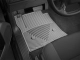 WeatherTech 14+ Chevrolet Silverado Front Rubber Mats - Grey - W308GR