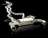 Akrapovic 07-12 BMW 335i (E90 E91) Evolution Line Cat Back (Titanium) w/ Titanium Tips - S-BME90/91/335