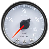 Autometer Spek-Pro Gauge Fuel Level 2 1/16in 0-270 Programmable Wht/Blk - P31212