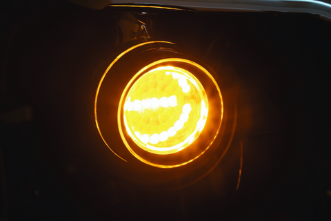 Kuryakyn Luminez L.E.D. Front Turn Signal Insert 1157 Amber - 2934