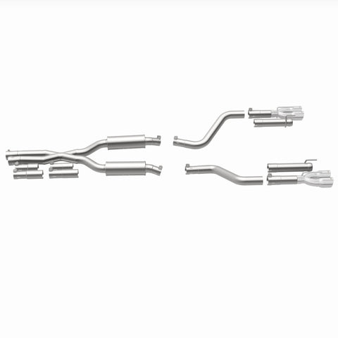 MagnaFlow 2017+ Dodge Challenger 409 SS Polished 3in Quad Tips Cat-Back Exhaust - 19367