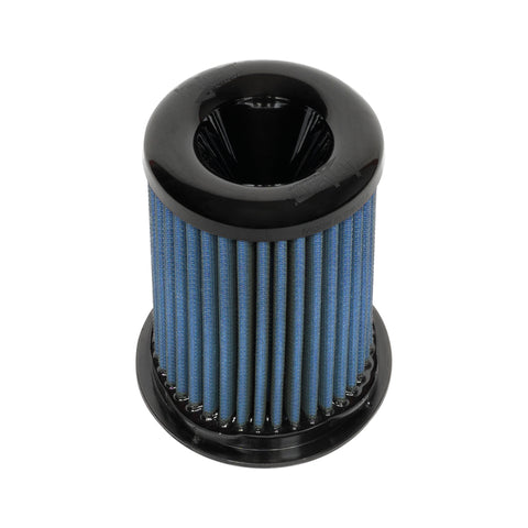 Injen SuperNano Web Dry Air Filter w/ Twist Lock Base- 3.5in Flange ID / 5.5in Base / 6.3in Height - X-1135-BB