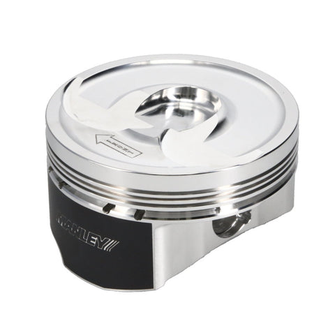 Manley Chevrolet LT1/LT4 4.075in Bore 4in Stroke -10cc Dish Platinum Extreme Duty Piston Set - 560275CE-8
