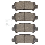 R1 98-09 Subaru Outback Rear Semi Met Brake Pads - 2311-0770-00
