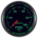 Autometer GS 0-100 PSI Full Sweep Electronic Fuel Pressure Gauge - 3863