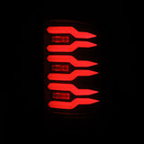AlphaRex 07-13 GMC Sierra 1500/07-14 2500/3500HD (No Classic/Dually) Luxx-Series LED Tail Lights Blk - 630060