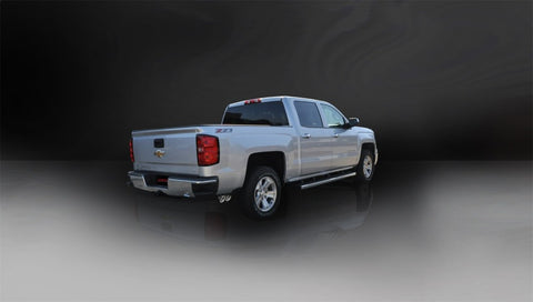 Corsa 14-19 GMC Sierra/Chevy Silv 1500 Crew Cab/Std. Bed 5.3L V8 Polished  Single Side - 14874