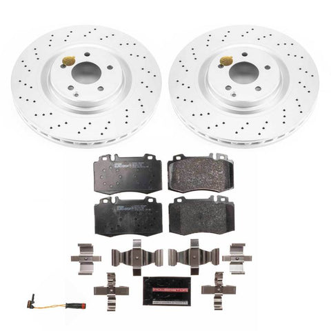 Power Stop 03-06 Mercedes-Benz CLK500 Front Euro-Stop Brake Kit - ESK6585