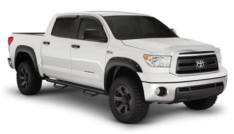 Bushwacker 07-13 Toyota Tundra Fleetside Pocket Style Flares 4pc 97.6/78.7/66.7in Bed - Black - 30911-02