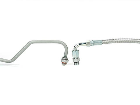 Sinister Diesel Turbo Coolant Feed Line for 2011-2016 Ford Powerstroke 6.7L - SD-TURB-COOL-6.7P