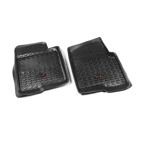 Rugged Ridge Floor Liner Front Black 2009-2010 Ford F-150 / Raptor / Regular / Extended - 82902.03