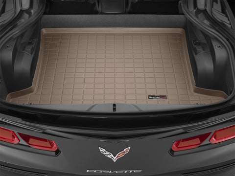 WeatherTech 14 Chevrolet Corvette Cargo Liner - Tan - 41673