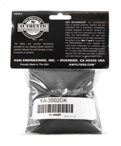 K&N Yamaha Drycharger Air Filter Wrap - YA-3502DK