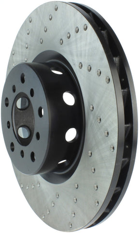 StopTech 00-03 BMW M5 Drilled Right Front Rotor - 128.34063R