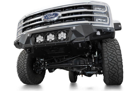 Addictive Desert Designs 2023+ Ford F-250/F-350 Bomber Front Bumper (w/ 3 Baja Designs LP6 Mounts) - F810014100103