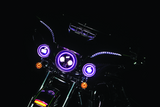 Kuryakyn Orbit Prism 7inch LED Headlight V2 - 2478