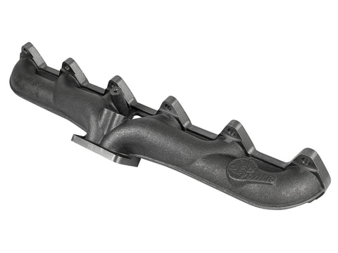 aFe Power BladeRunner Ported Ductile Iron Exhaust Manifold 94-98 Dodge Diesel Trucks L6-5.9L (td) - 46-40044-1