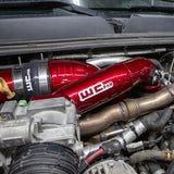 Wehrli 11-16 Duramax LML Passenger 3in. Upper Crossover Intercooler Pipe - Bengal Red - WCF100328-BR