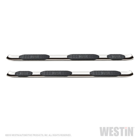 Westin 19-20 Ram 1500 Quad Cab w/ 6.5ft Bed PRO TRAXX 5 W2W Oval Nerf Step Bars - Stainless Steel - 21-534730