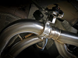 aFe MACHForce XP Exhausts Cat-Back SS 19-21 BMW M2 Competition L6-3.0L w/Carbon Fiber Tips - 49-36350-C