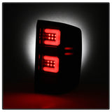 Spyder 16-18 Chevy Silverado Light Bar LED Tail Lights - All Black ALT-YD-CS16-LED-B - 5085863