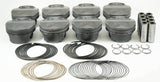 Mahle MS Piston Set SBF 302ci 3.630in Bore 3.65in Stroke 5.933in Rod .866 Pin -5cc 10.0 CR Set of 8 - 930134030