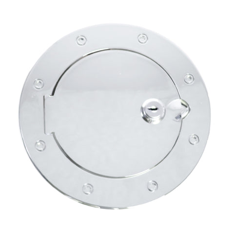 Rugged Ridge Locking Gas Cap Door Polished Alum 97-06TJ - 11425.07