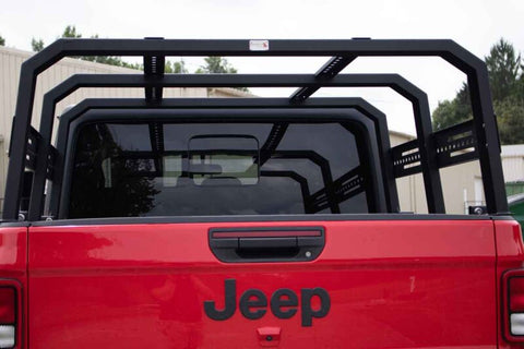 Fishbone Offroad 20+ Jeep Gladiator Bed Rack Full Tackle Rack - Black Powdercoat - FB21219