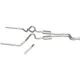 MagnaFlow SYS C/B 84-87 Buick Regal V6 3.8L Turbocharged SS 2.5in Street Series Dual Split Rear Exit - 16884