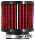 K&N 1.75 inch Vent 3 inch D 2.5 inch H Air Filter - Rubber Top - 62-1470
