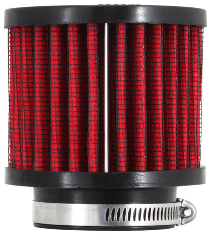 K&N 1.75 inch Vent 3 inch D 2.5 inch H Air Filter - Rubber Top - 62-1470