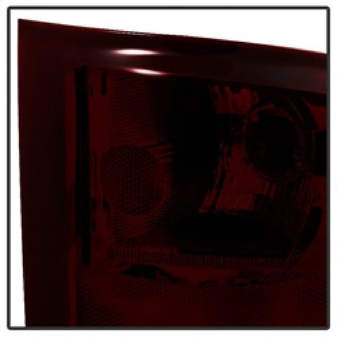 xTune GMC Sierra 07-13 OEM Tail Lights Dark Red ALT-JH-CSIL07-OE-RSM - 9033100