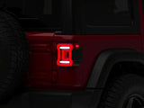 Raxiom 18-23 Jeep Wrangler JL Horizon LED Tail Lights- BlkHousing- Red Lens - J133625-JL