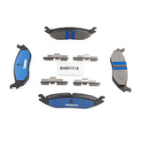 Timbren 03-18 Ram 1500/19-24 Ram 1500 Classic BES Severe Duty Semi-Metallic Brake Pads - Rear - TIM-D967SD