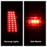 xTune Chevy Silverado 1500/2500/3500 03-06 LED Tail Lights Red Clear ALT-ON-CS03-LED-RC - 5008787