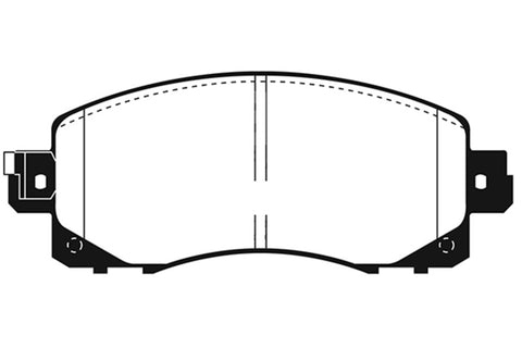 EBC 2018+ Subaru Crosstrek Greenstuff Front Brake Pads - DP22330