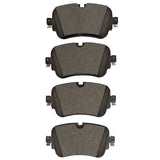 R1 17-20 Audi Q8 Rear Semi Met Brake Pads - 2311-1895-00