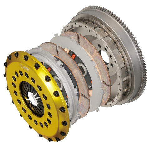 OS Giken Nissan 350Z/370Z Z33/Z34 (VQ35HR/VQ37HR) Twin Plate Clutch w/ Extreme Lightened FW 184mm - NS112-BF14