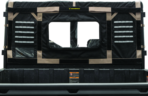 QuadBoss 15-19 Polaris Ranger 1000 Diesel Soft Rear Window - 375791