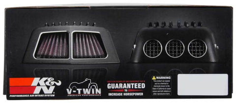 K&N Street Metal Intake System Shaker for 2017 Harley-Davidson Touring - RK-3955