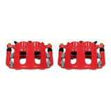 Power Stop 11-17 Ford Explorer Front Red Calipers w/Brackets - Pair - S5214