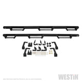 Westin 14-18 Chevrolet Silverado 1500 DC 6.5ft Bed HDX Stainless Drop W2W Nerf Step Bars - Tex. Blk - 56-5345952