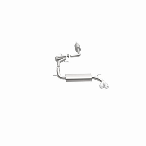 MagnaFlow 12 Ford Focus L4 2.0L HB Single Straight P/S Rear Exit Stainless Cat Back Perf Exhaust - 15072