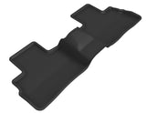 3D MAXpider 20-22 Nissan Sentra Kagu Second Row Floormat - Black - L1NS12121509