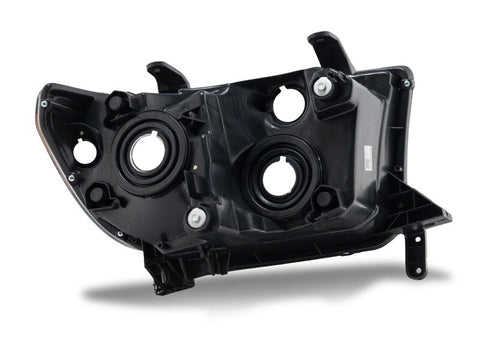 Raxiom 07-13 Toyota Tundra OEM Style Headlights- Black Housing- Clear Lens - TU31281