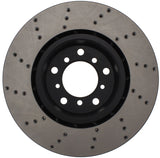 StopTech 01-06 BMW M3 Drilled Left Front Rotor - 128.34058L