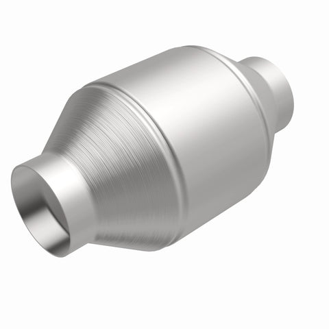 MagnaFlow Univ Cat Conv 2.5in Inlet/Outlet Center/Center Round 3in Body L x 5in W x 8.75in Overall L - 51656