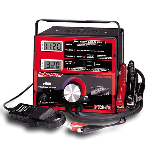 Autometer Charging System Analyzer / Battery Tester - BVA-34